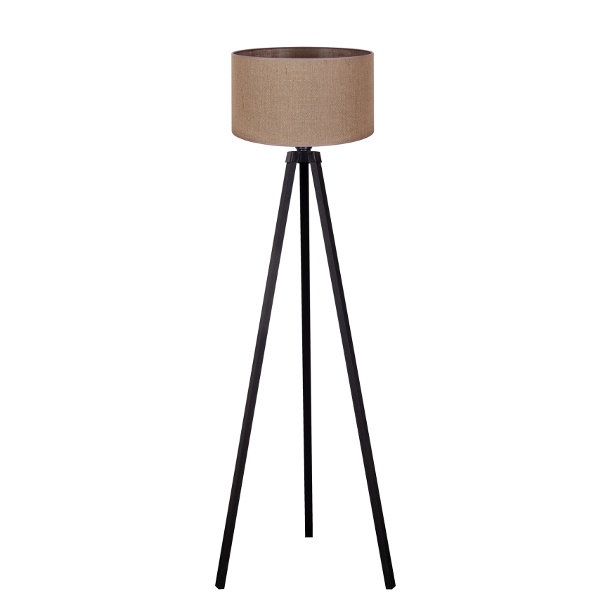 Duolla - Stojacia lampa 1xE27/60W/230V pr. 44 cm hnedá/wenge
