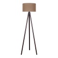 Duolla - Stojacia lampa 1xE27/60W/230V pr. 44 cm hnedá/wenge