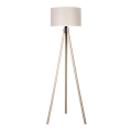 Duolla - Stojacia lampa 1xE27/60W/230V pr. 44 cm krémová/béžová
