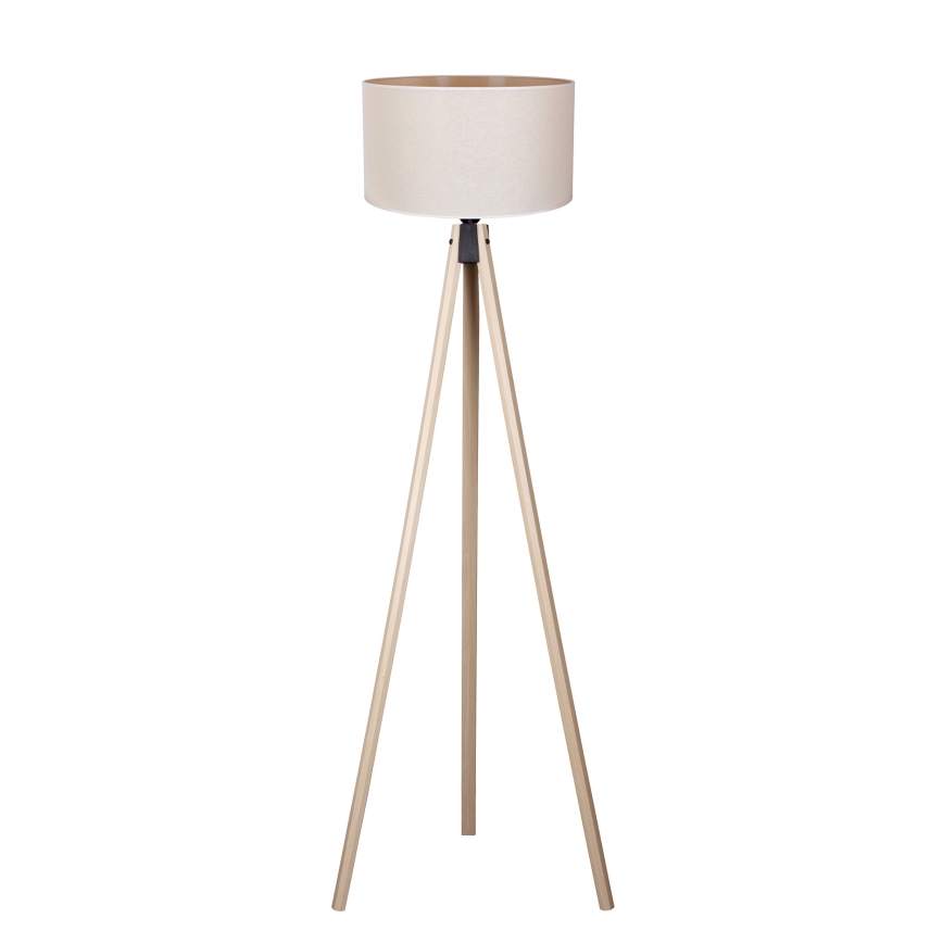 Duolla - Stojacia lampa 1xE27/60W/230V pr. 44 cm krémová/béžová
