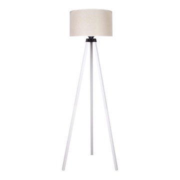Duolla - Stojacia lampa 1xE27/60W/230V pr. 44 cm krémová/biela