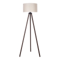 Duolla - Stojacia lampa 1xE27/60W/230V pr. 44 cm krémová/hnedá