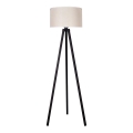 Duolla - Stojacia lampa 1xE27/60W/230V pr. 44 cm krémová/wenge