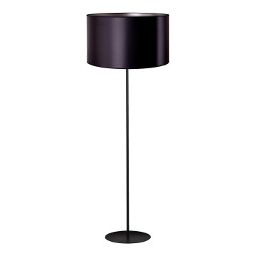 Duolla - Stojacia lampa CANNES 1xE27/15W/230V pr. 45 cm čierna/strieborná