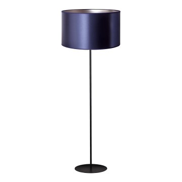 Duolla - Stojacia lampa CANNES 1xE27/15W/230V pr. 45 cm fialová/strieborná/čierna