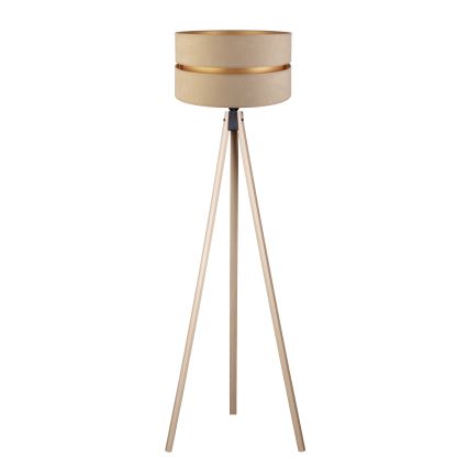 Duolla - Stojacia lampa DUO 1xE27/60W/230V pr. 44 cm béžová