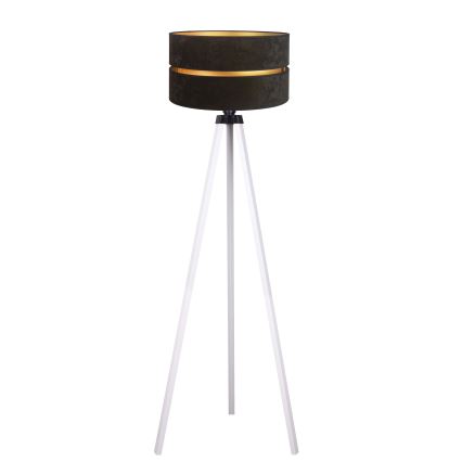 Duolla - Stojacia lampa DUO 1xE27/60W/230V pr. 44 cm čierna/biela