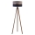 Duolla - Stojacia lampa DUO 1xE27/60W/230V pr. 44 cm šedá/modrá/wenge