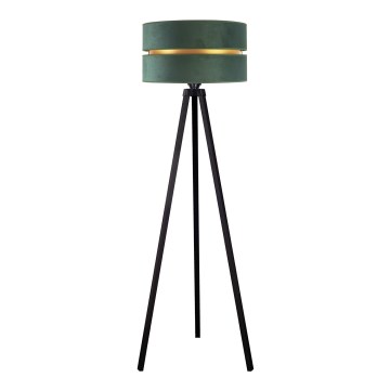 Duolla - Stojacia lampa DUO 1xE27/60W/230V pr. 44 cm zelená/wenge