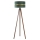 Duolla - Stojacia lampa DUO 1xE27/60W/230V pr. 44 cm zelená/wenge