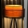 Duolla - Stojacia lampa WOOD BOHO 1xE27/15W/230V pr. 45 cm čierna/béžová