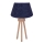 Duolla - Stolná lampa BOUCLE 1xE27/15W/230V pr. 28 cm modrá/drevo