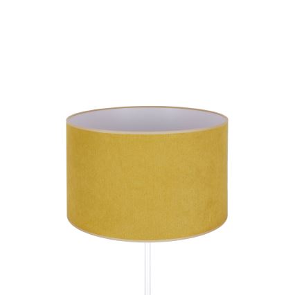 Duolla - Stolná lampa BRISTOL 1xE14/15W/230V pr. 17,5 cm žltá/biela
