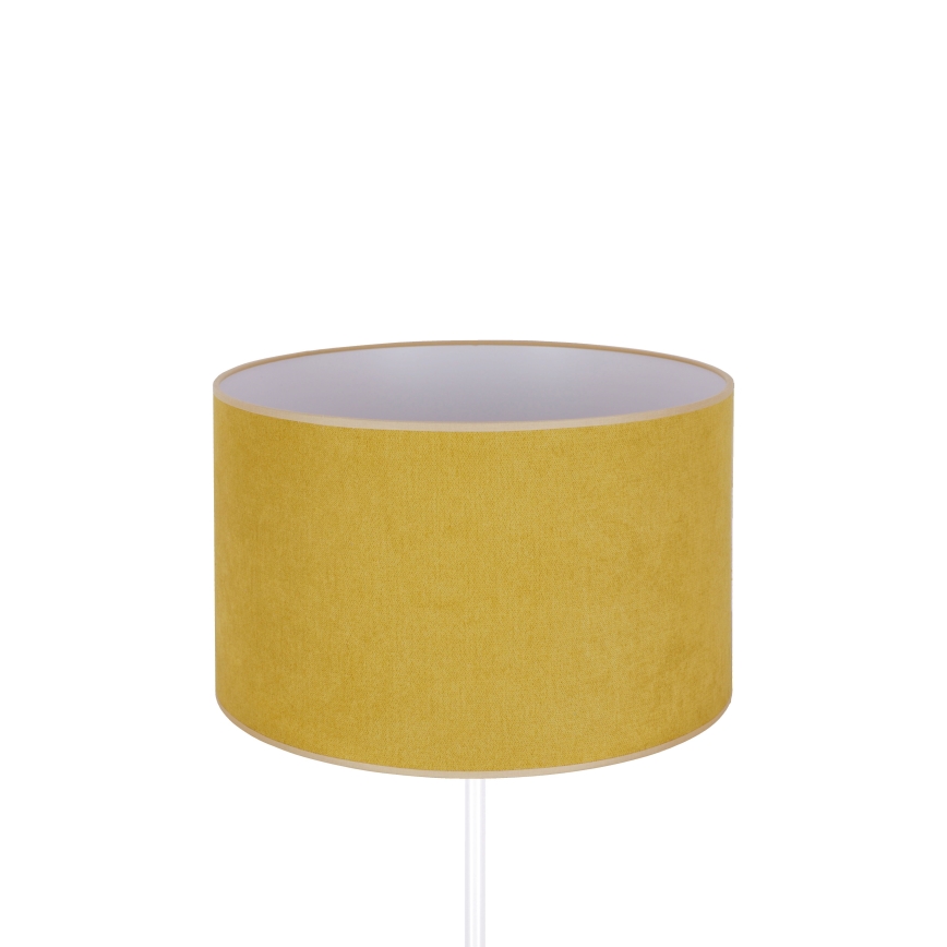 Duolla - Stolná lampa BRISTOL 1xE14/15W/230V pr. 17,5 cm žltá/biela