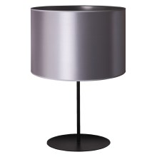 Duolla - Stolná lampa CANNES 1xE14/15W/230V 20 cm strieborná/čierna