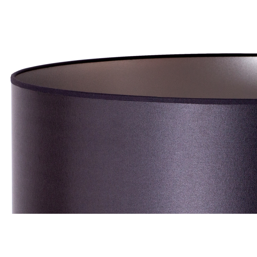 Duolla - Stolná lampa CANNES 1xE14/15W/230V pr. 20 cm čierna/strieborná