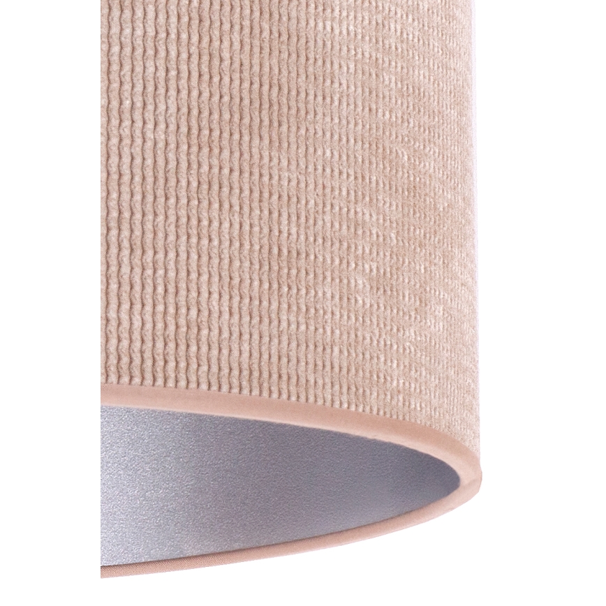Duolla - Stolná lampa LYON 1xE27/15W/230V pr. 30 cm béžová