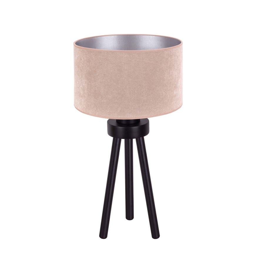 Duolla - Stolná lampa LYON 1xE27/15W/230V pr. 30 cm béžová