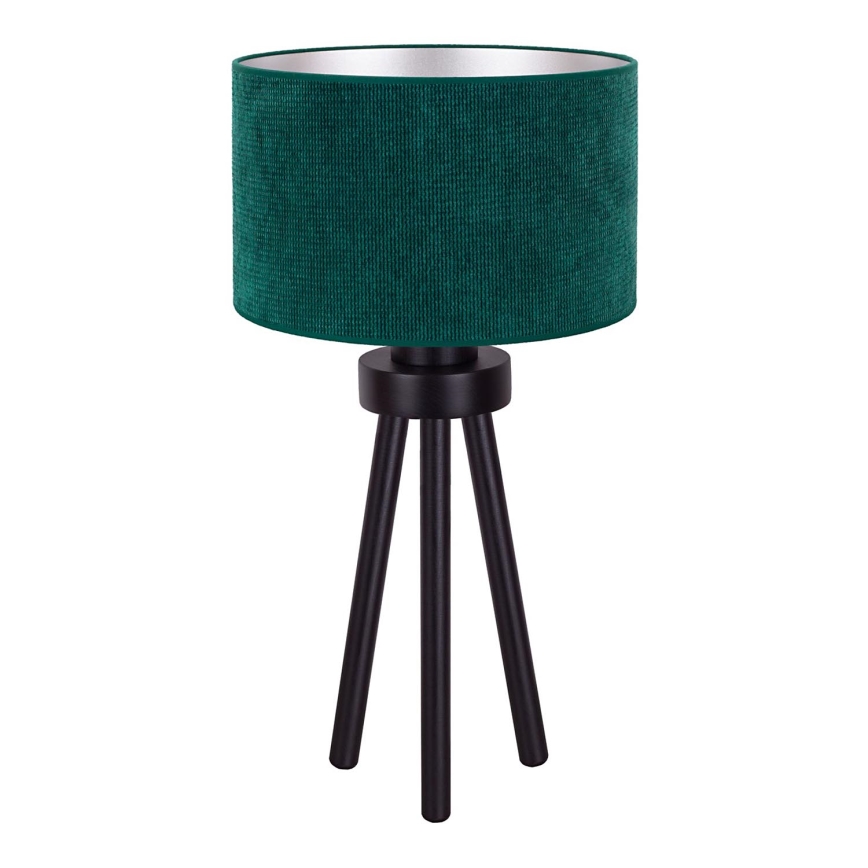 Duolla - Stolná lampa LYON 1xE27/15W/230V pr. 30 cm zelená