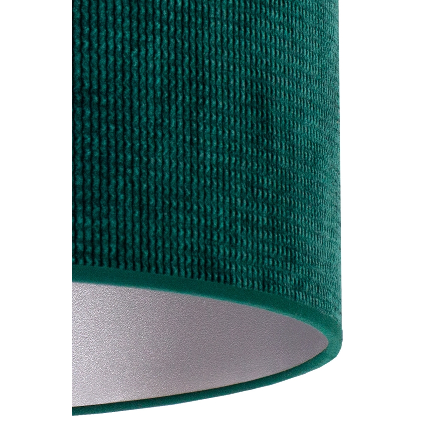Duolla - Stolná lampa LYON 1xE27/15W/230V pr. 30 cm zelená