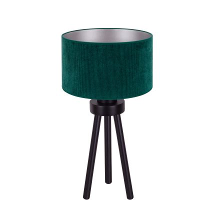 Duolla - Stolná lampa LYON 1xE27/15W/230V pr. 30 cm zelená
