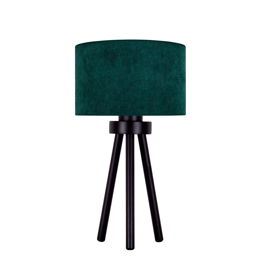 Duolla - Stolná lampa LYON 1xE27/15W/230V pr. 30 cm zelená