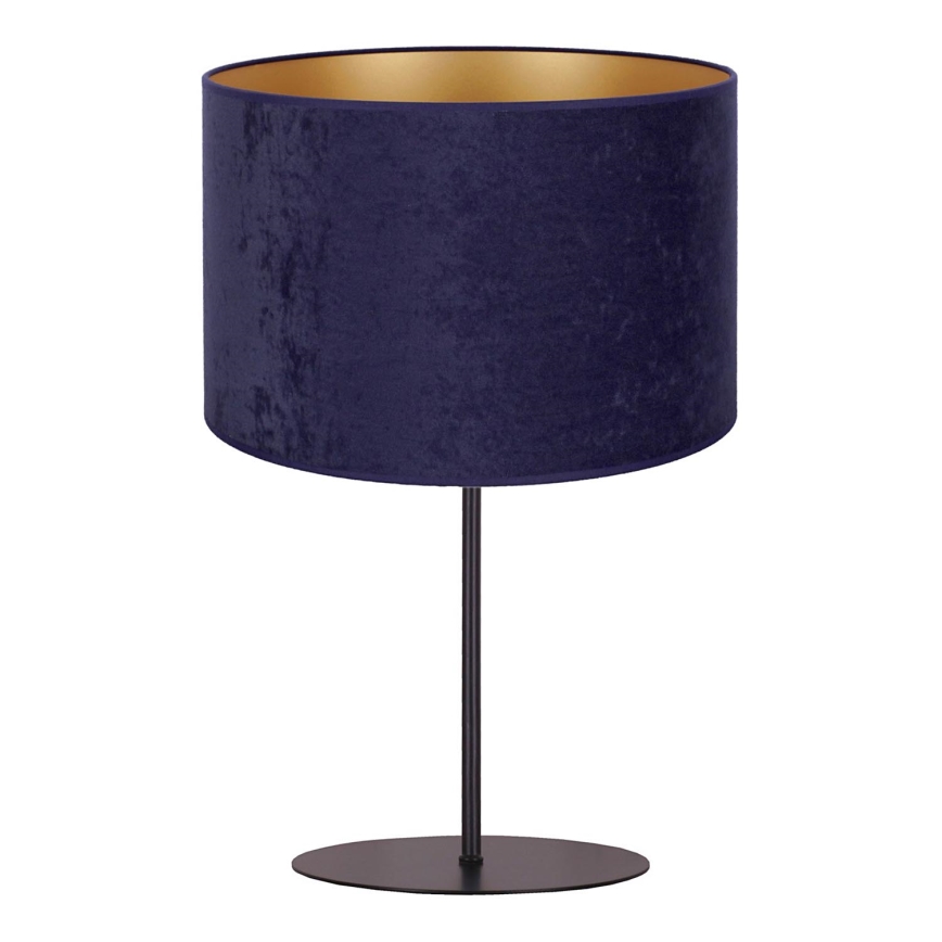 Duolla - Stolná lampa ROLLER 1xE14/15W/230V pr. 20 cm modrá/zlatá