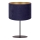 Duolla - Stolná lampa ROLLER 1xE14/15W/230V pr. 20 cm modrá/zlatá