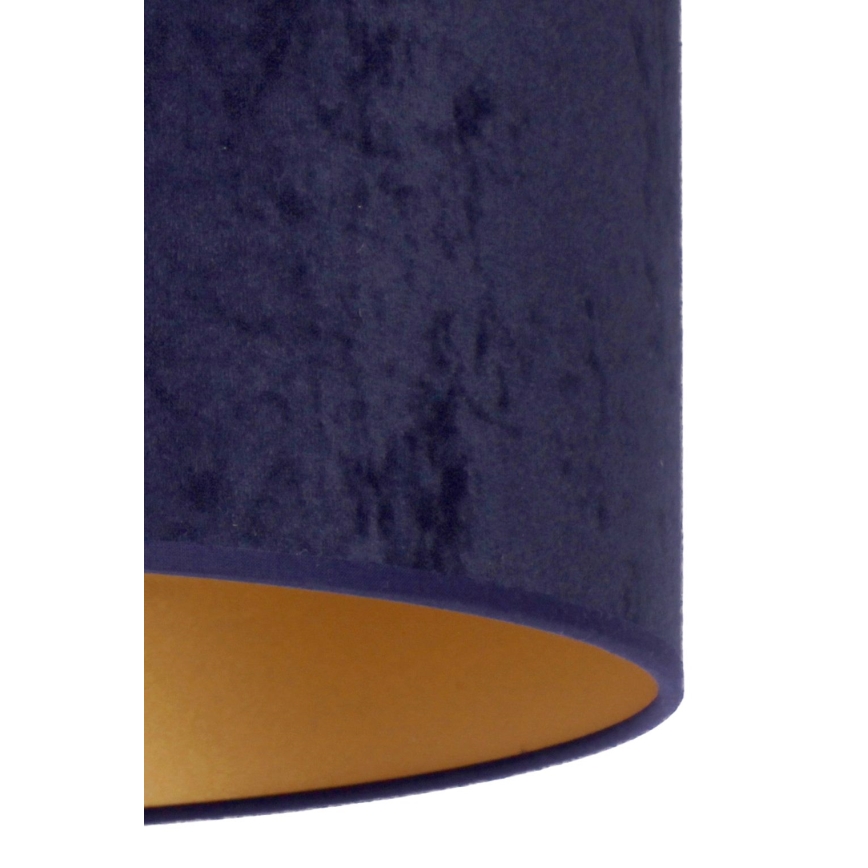 Duolla - Stolná lampa ROLLER 1xE14/15W/230V pr. 20 cm modrá/zlatá