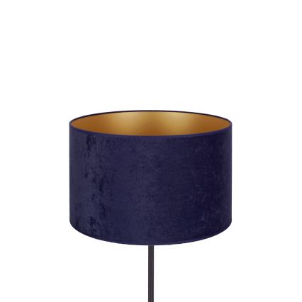 Duolla - Stolná lampa ROLLER 1xE14/15W/230V pr. 20 cm modrá/zlatá