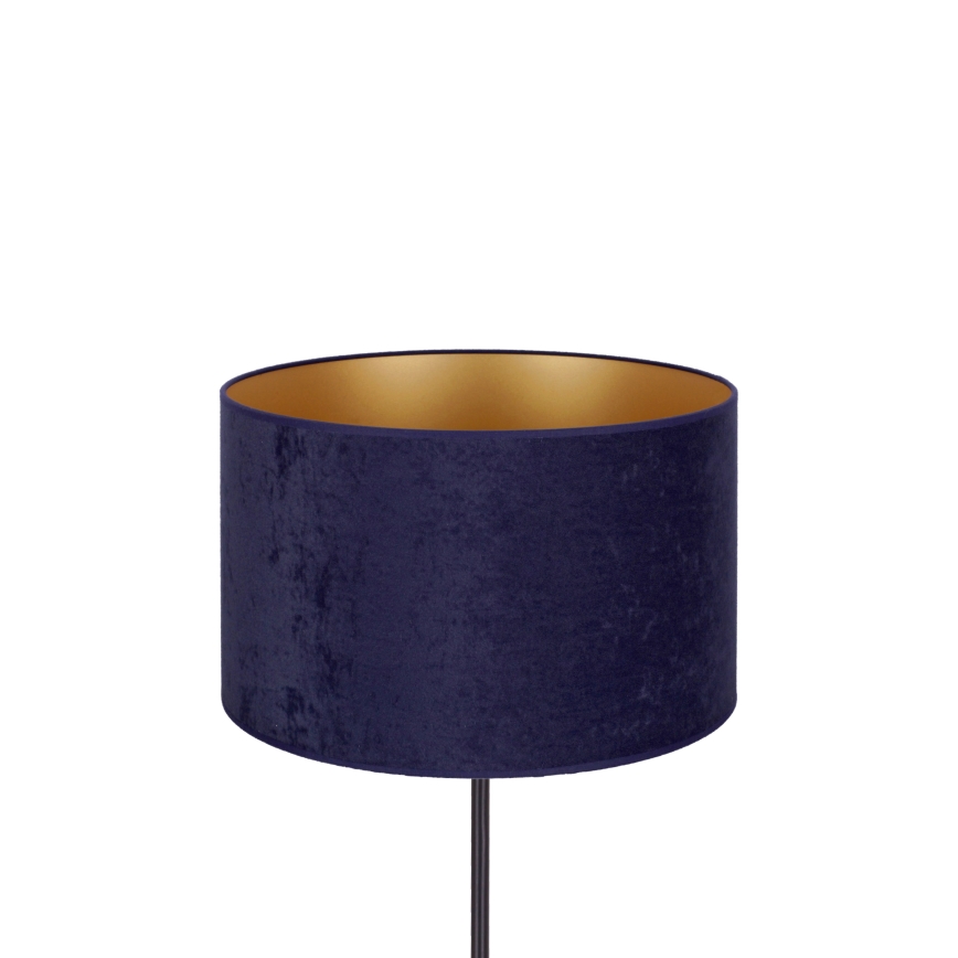 Duolla - Stolná lampa ROLLER 1xE14/15W/230V pr. 20 cm modrá/zlatá