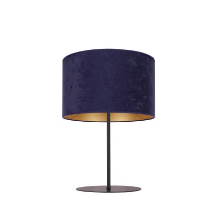 Duolla - Stolná lampa ROLLER 1xE14/15W/230V pr. 20 cm modrá/zlatá