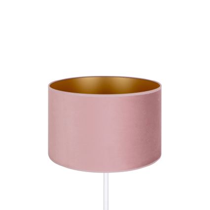 Duolla - Stolná lampa ROLLER 1xE14/15W/230V pr. 20 cm ružová/zlatá