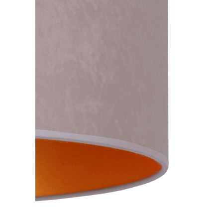 Duolla - Stolná lampa ROLLER 1xE14/15W/230V pr. 20 cm šedá/zlatá