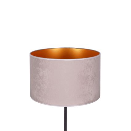 Duolla - Stolná lampa ROLLER 1xE14/15W/230V pr. 20 cm šedá/zlatá