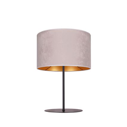 Duolla - Stolná lampa ROLLER 1xE14/15W/230V pr. 20 cm šedá/zlatá