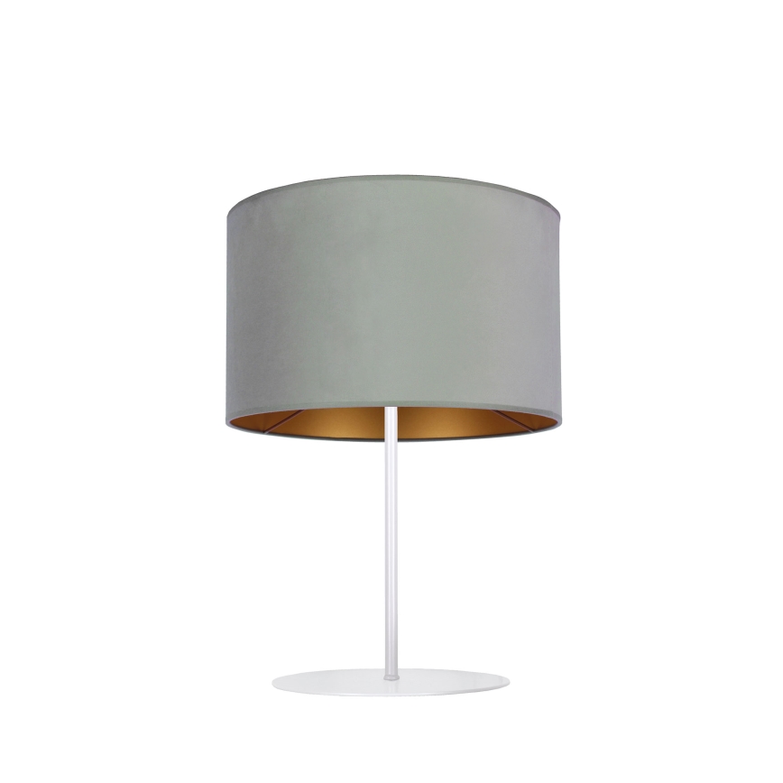 Duolla - Stolná lampa ROLLER 1xE14/15W/230V svetlo pr. 20 cm zelená/zlatá
