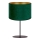 Duolla - Stolná lampa ROLLER 1xE14/15W/230V tmavo pr. 20 cm zelená/zlatá