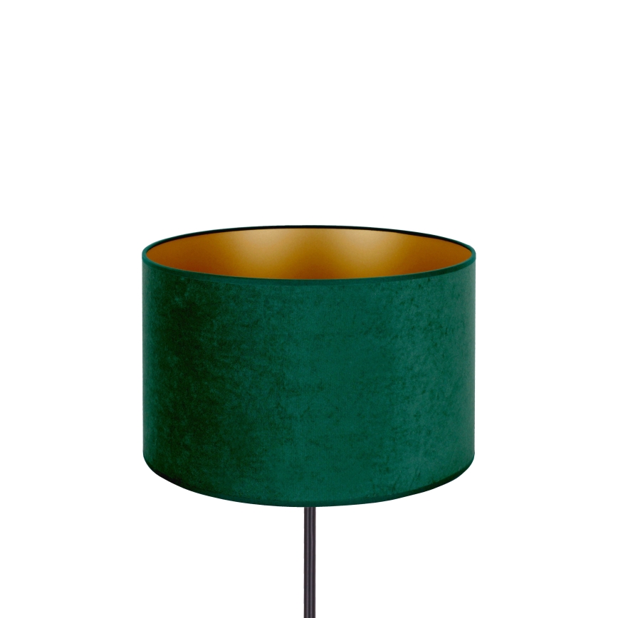 Duolla - Stolná lampa ROLLER 1xE14/15W/230V tmavo pr. 20 cm zelená/zlatá