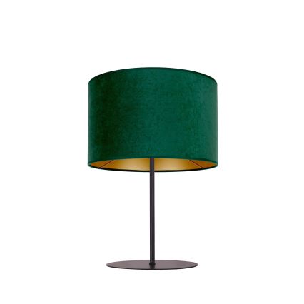 Duolla - Stolná lampa ROLLER 1xE14/15W/230V tmavo pr. 20 cm zelená/zlatá