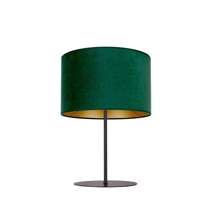 Duolla - Stolná lampa ROLLER 1xE14/15W/230V tmavo pr. 20 cm zelená/zlatá