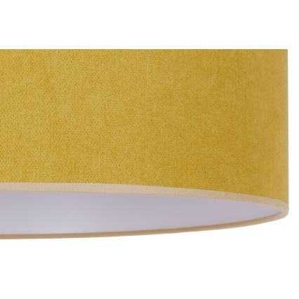 Duolla - Stropné svietidlo BRISTOL 1xE27/15W/230V pr. 45 cm žltá/biela