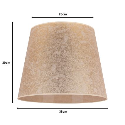 Duolla - Tienidlo k lustru CLASSIC L E27 pr. 38 cm zlatá