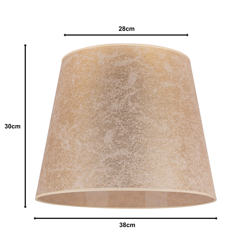 Duolla - Tienidlo k lustru CLASSIC L E27 pr. 38 cm zlatá