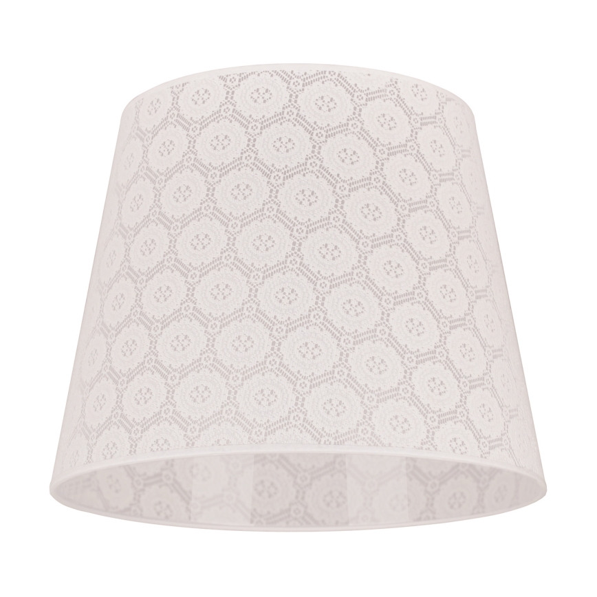 Duolla - Tienidlo k stojací lampě CLASSIC L E27 pr. 38 cm biela