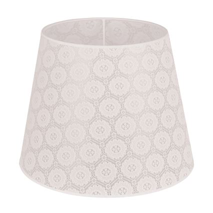 Duolla - Tienidlo k stojací lampě CLASSIC L E27 pr. 38 cm biela