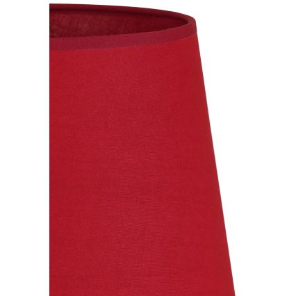 Duolla - Tienidlo k stolnej lampe CLASSIC M E27 pr. 24 cm červená