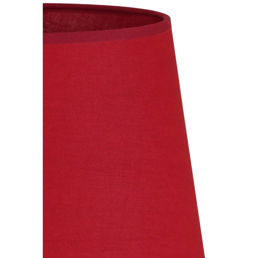 Duolla - Tienidlo k stolnej lampe CLASSIC M E27 pr. 24 cm červená