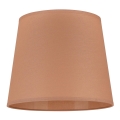 Duolla - Tienidlo k stolnej lampe CLASSIC M E27 pr. 24 cm hnedá