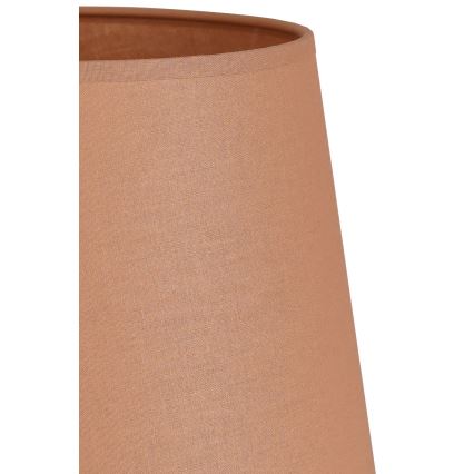Duolla - Tienidlo k stolnej lampe CLASSIC M E27 pr. 24 cm hnedá